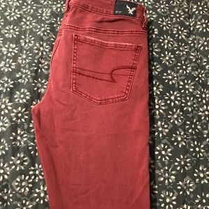 American Eagle cropped jeggings